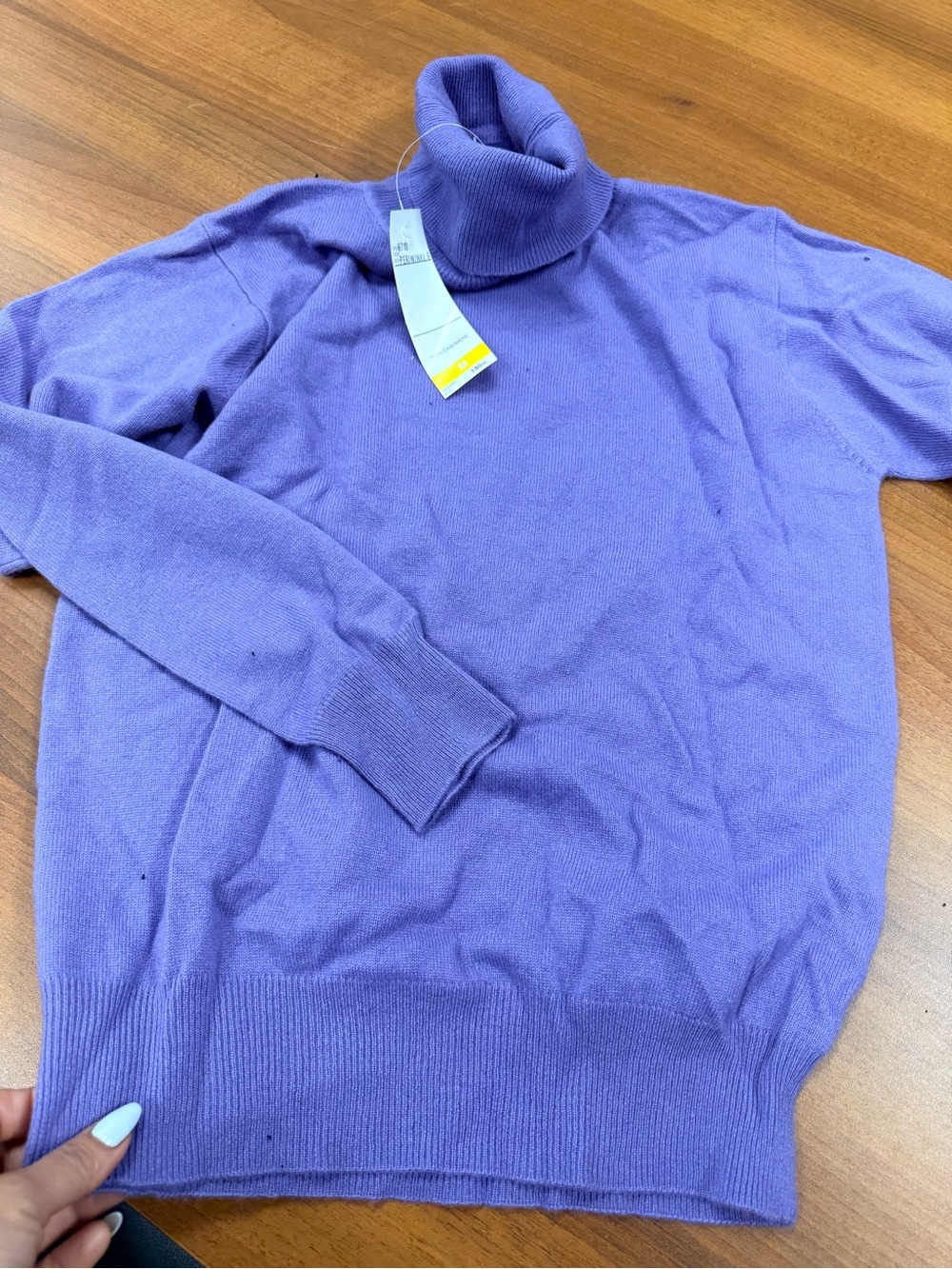 Colours cashmere periwinkle sweater